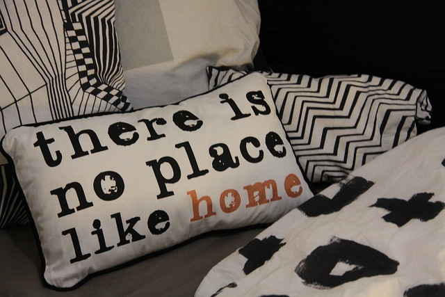 pillow, case, bed