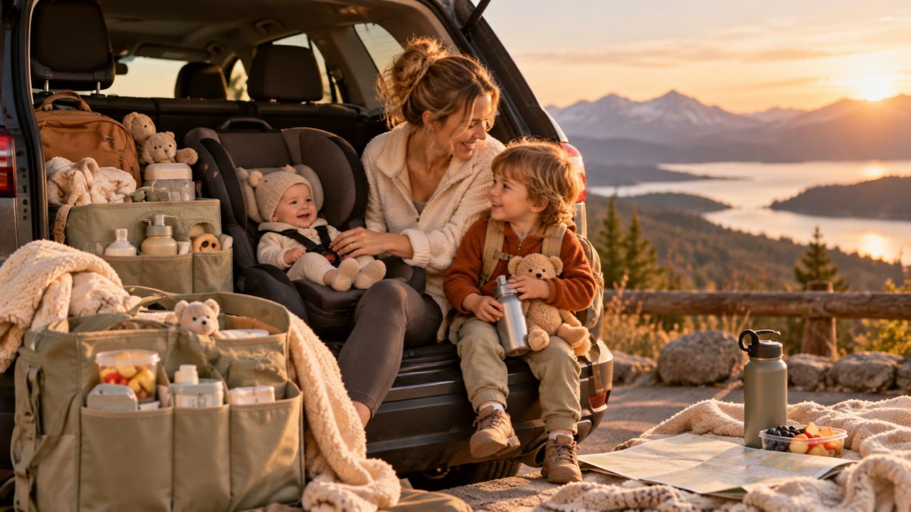 Baby and Toddler Road Trip Packing List