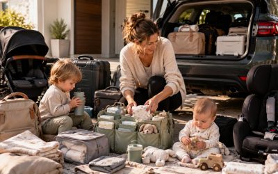 First Road Trip with a Baby and Toddler