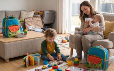 Screen Free Toddler Play While Feeding Your Baby